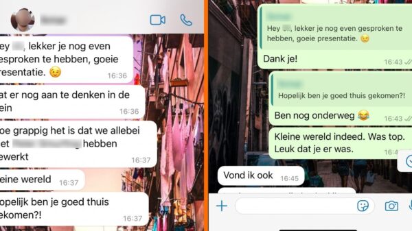 Gast denkt 'signalen' van dame te krijgen tijdens werkborrel maar loopt gigantisch blauwtje