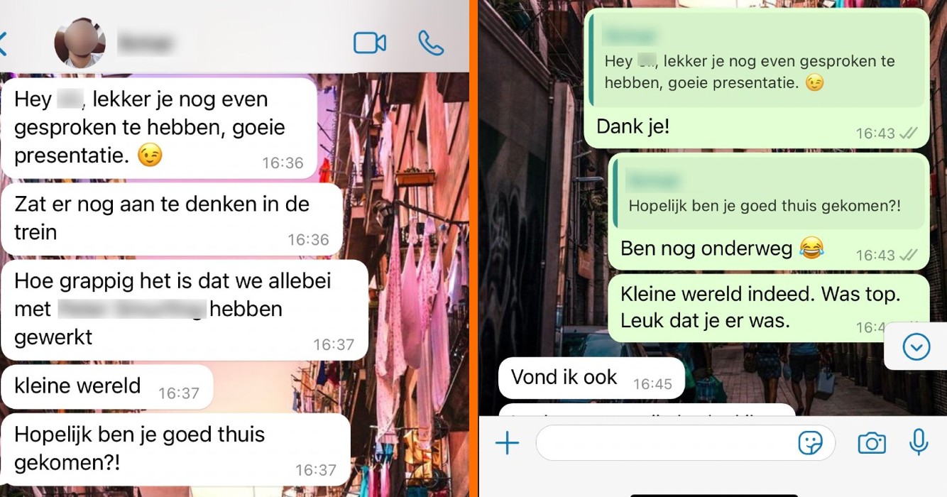 Gast denkt 'signalen' van dame te krijgen tijdens werkborrel maar loopt gigantisch blauwtje