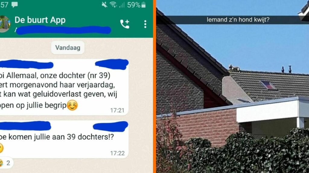 20 gesprekken uit de buurt-Whatsapp die al snel ouderwets uit de hand liepen