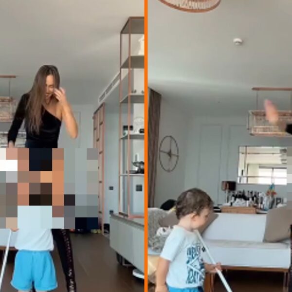 Moeder krijgt bakken kritiek voor multitasken in Insta-dansvideo