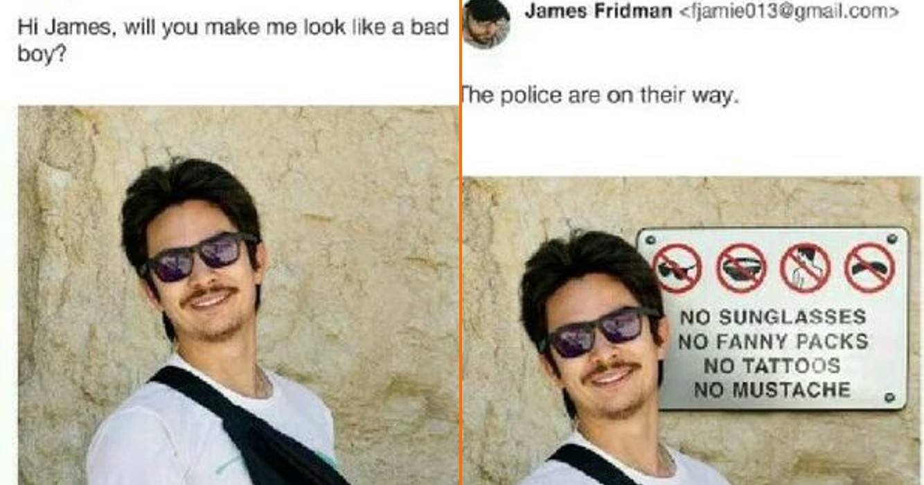 De meest hilarische foto-bewerkingen van Photoshop-koning James Fridman