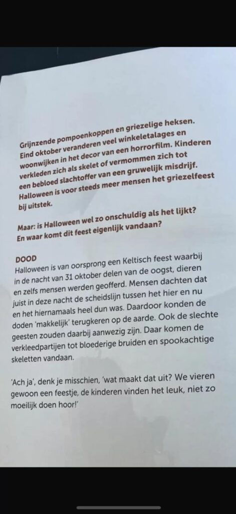 Buren krijgen ruzie om Halloween-versiering vanwege schoonmoeder visite "Haal weg!"5