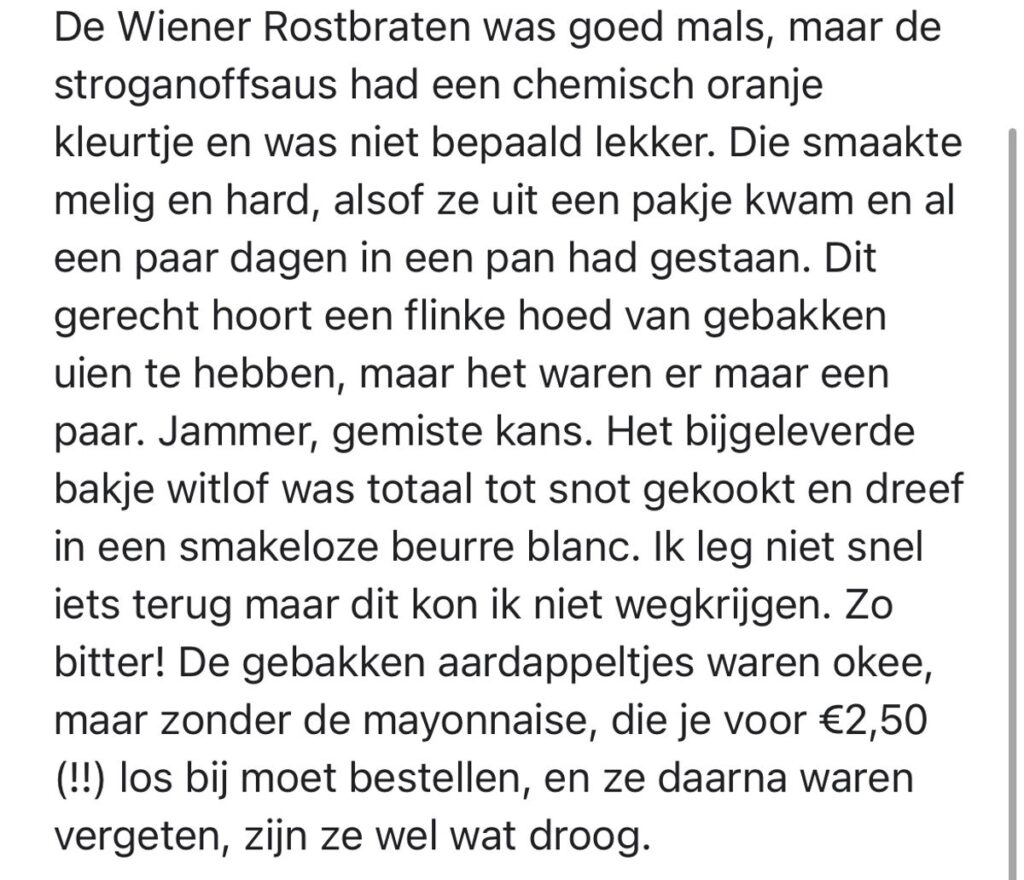 Peter laat review achter: Is Het Zo Moeilijk om Bij Het Raam Te Zitten?