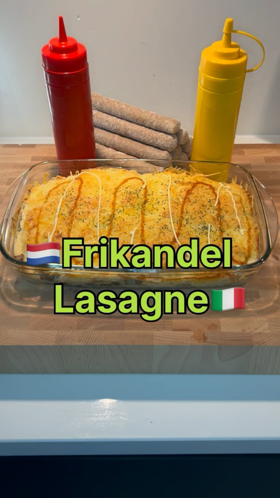 Deze 'Lasagna-Frikandelli' verdeelt Instagram: 'Dit gaat te ver!'