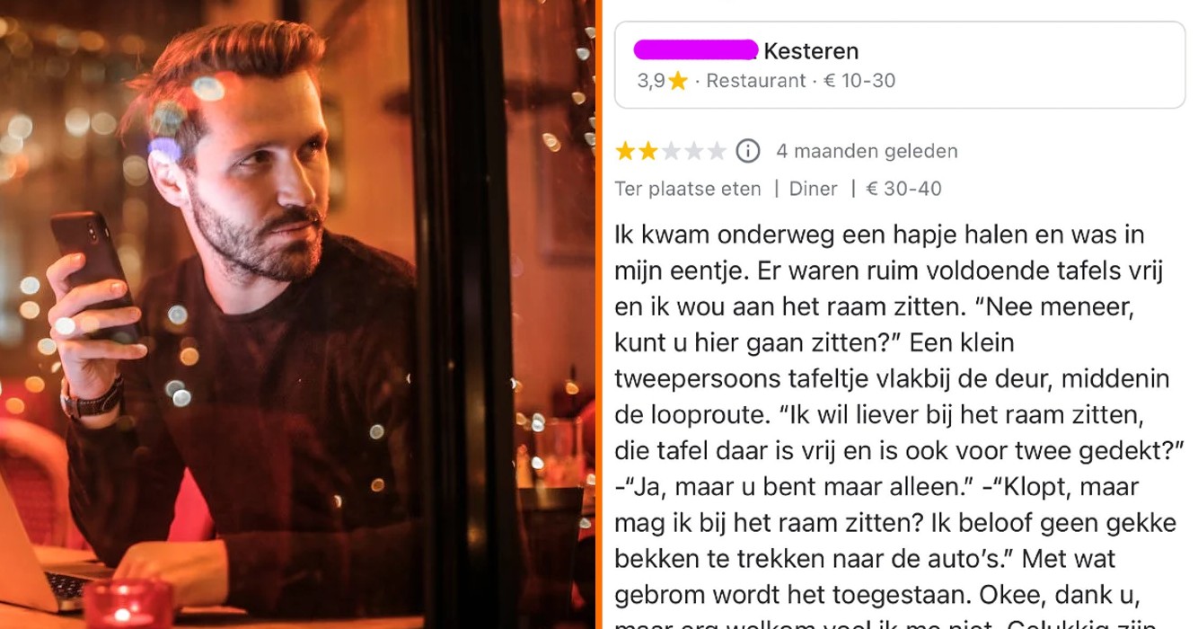 Peter laat review achter: Is Het Zo Moeilijk om Bij Het Raam Te Zitten?