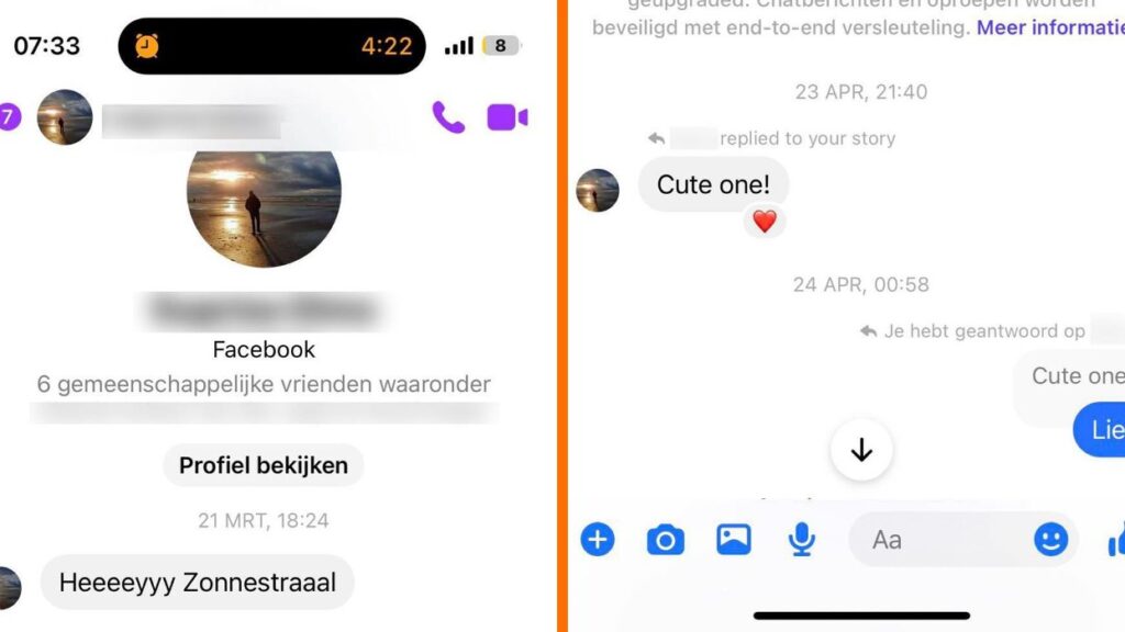 Dame maakt stalker duidelijk dat ze geen interesse in hem heeft maar hij weet niet van ophouden