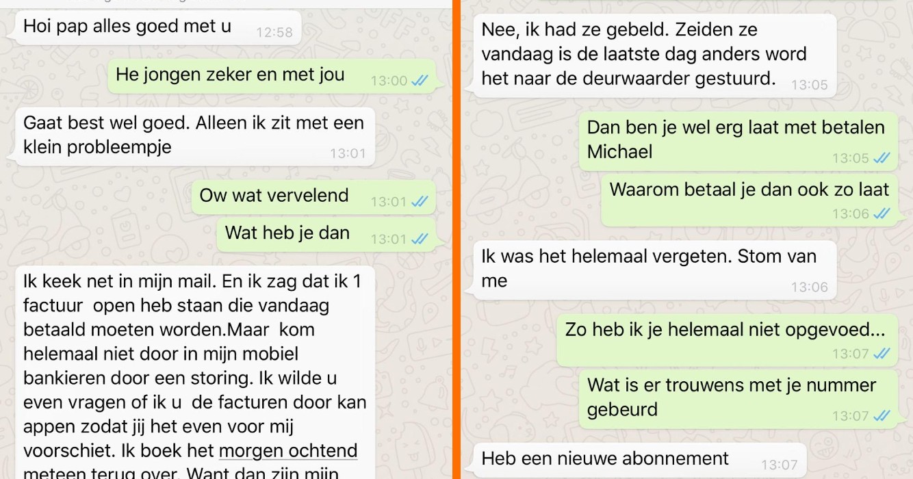 Domste Whatsapp-oplichter ooit klikt zelf op link en geeft eigen locatie weg