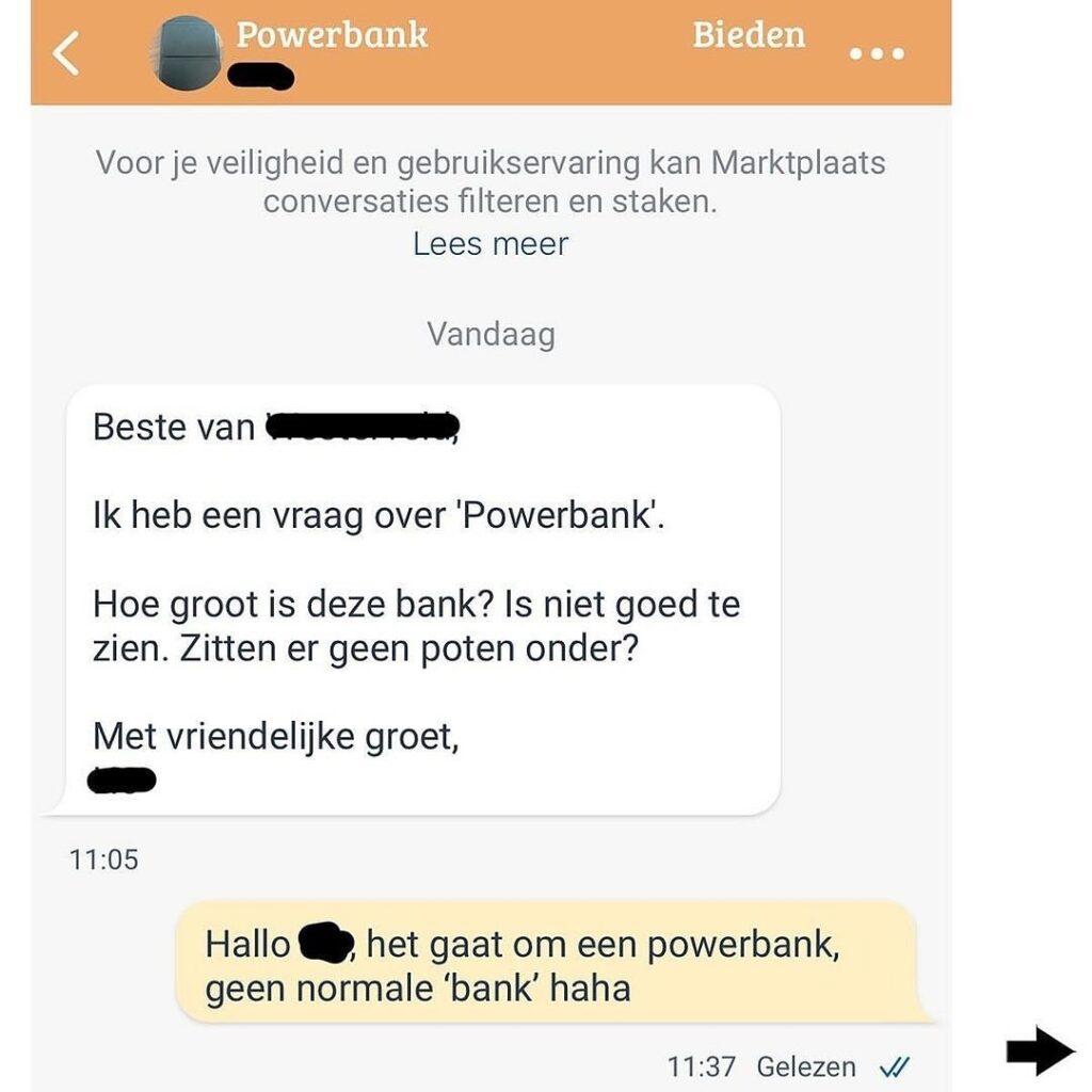 powerbank op Marktplaats90