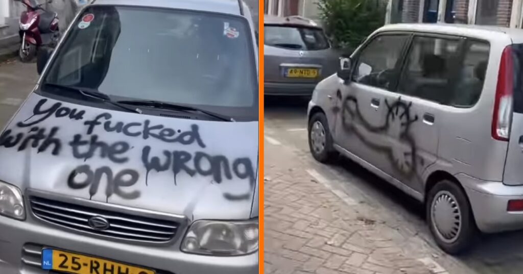 Auto van een Rotterdammer