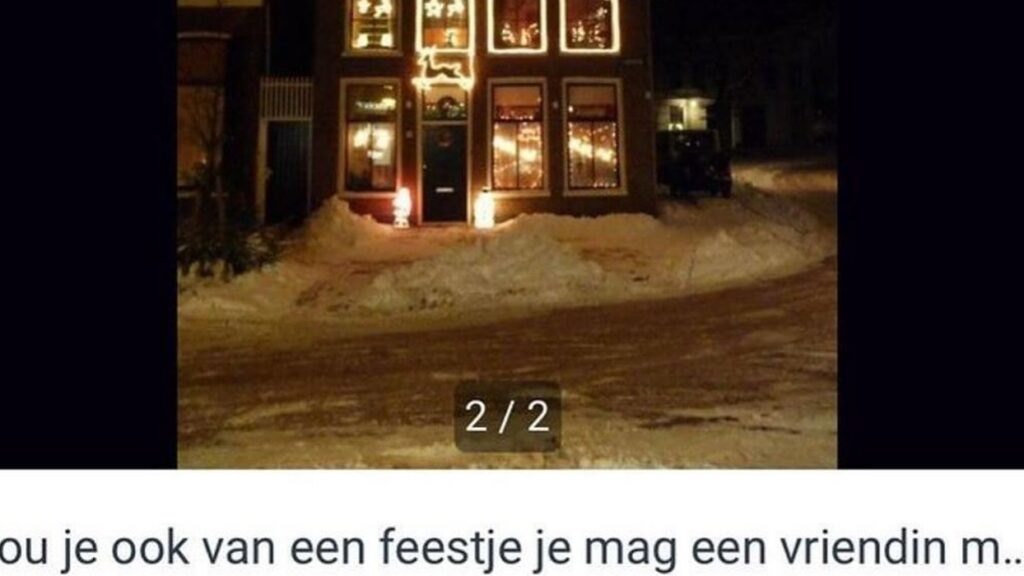 Geniale gast zoekt in Marktplaats advertentie naar 4 eenzame vrouwen om samen kerst te vieren