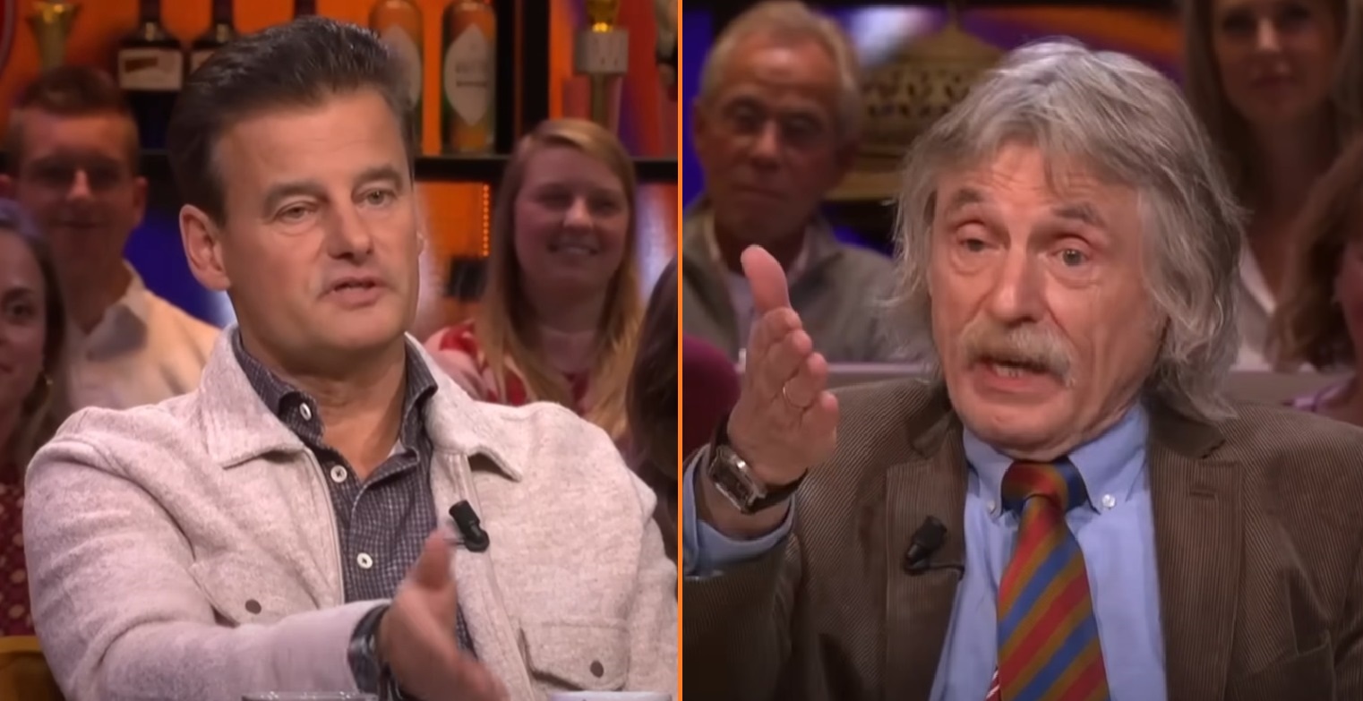 Harde botsing tussen Wilfred Genee en Johan Derksen: 'Alleen maar bezig met dat ***liedje' Kop 2 De intensiteit in de Vandaag Inside studio bereikte een nieuw hoogtepunt toen Wilfred Genee trots een mok liet zien met zijn eigen portret erop, ter promotie van zijn single. Johan Derksen, die zijn irritatie nauwelijks verbergde, bekritiseerde Wilfreds aanhoudende promotie van het liedje. Wilfred reageerde verbaasd en herinnerde Johan eraan dat hijzelf vorige week had voorgesteld het nummer in de uitzending te zingen. Maar Johan hield voet bij stuk, benadrukkend dat al drie afleveringen volledig rond dat nummer draaiden. Het leidde tot een felle discussie, waarin beide heren hun standpunten fel verdedigen. Kop 2 Tijdens een recente aflevering van Vandaag Inside liep een conflict tussen Wilfred Genee en Johan Derksen flink uit de hand. Wilfred verdedigde zijn promotie van de mok met zijn portret door aan te geven dat het idee afkomstig was van het merchandisingteam. Johan prikte hier echter snel doorheen en beschuldigde Wilfred ervan vooral met zichzelf bezig te zijn. Toen de discussie verhitte, reageerde Wilfred geïrriteerd. De clash werd duidelijker toen Johan fel uitviel en het nummer van Wilfred afdeed als een “kutliedje.” Hiermee maakte Johan duidelijk dat hij Genee’s promotieactie zat is.