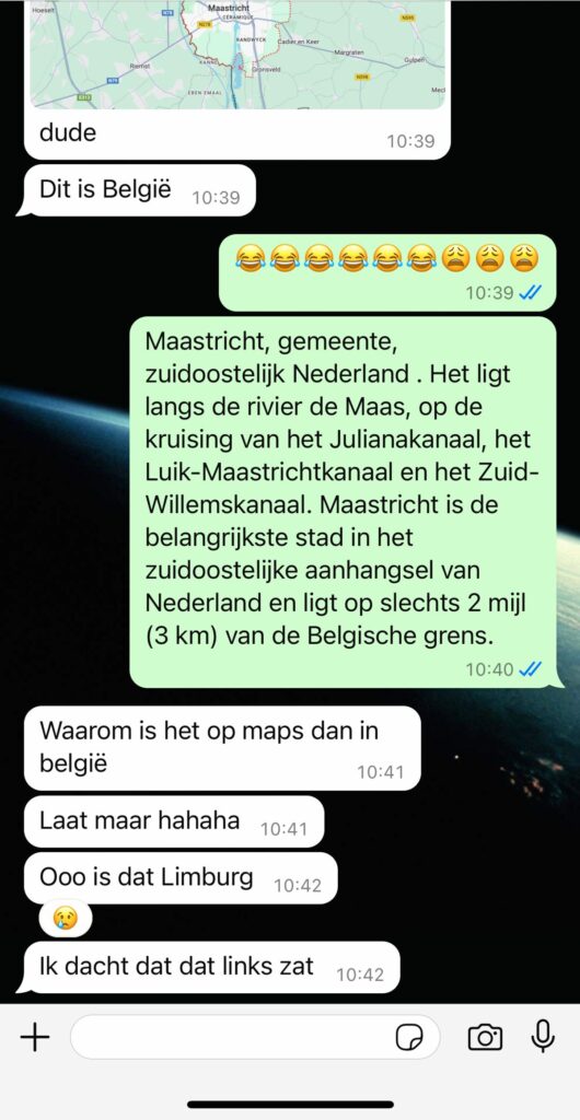 Waar ligt Maastricht?