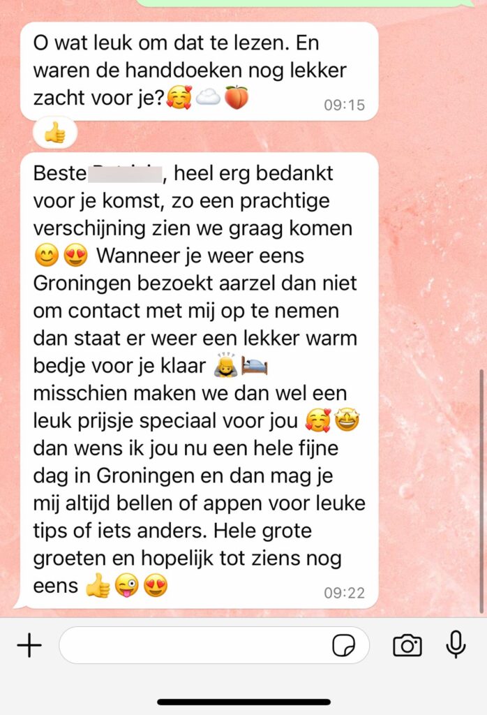 B&B-eigenaar in Groningen gaan viral