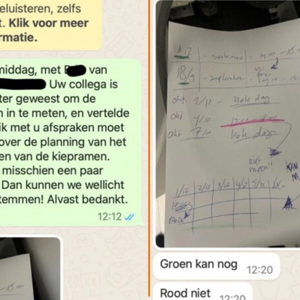 Afspraak maken met niet al te sympathieke medewerker van een klusbedrijf loopt niet bepaald soepel