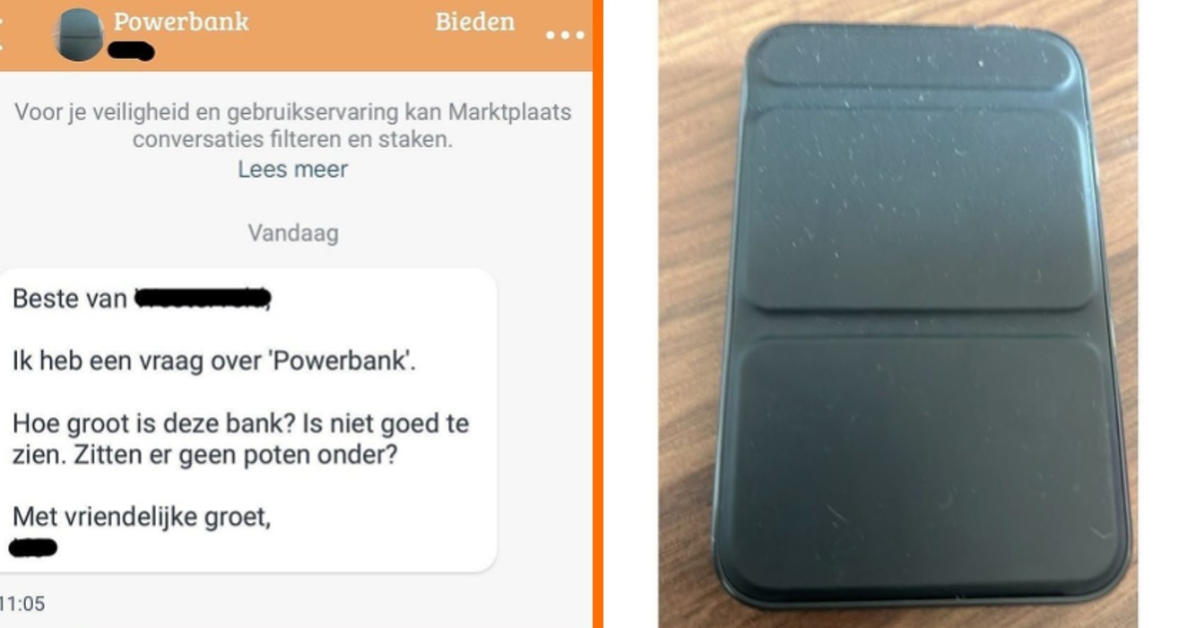 een powerbank op Marktplaats