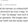 De reactie van de biercafe eigenaar