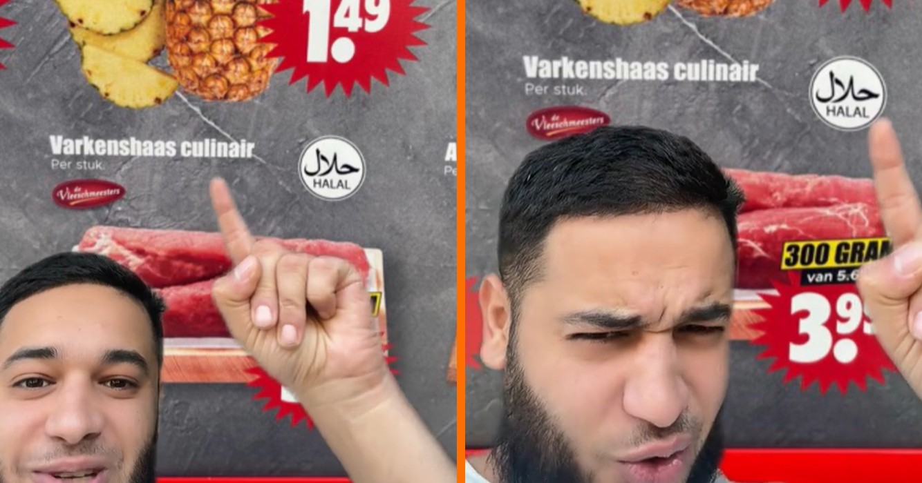 Enorme blunder van Dirk van der Broek? 'Halal varkenshaas in de aanbieding'