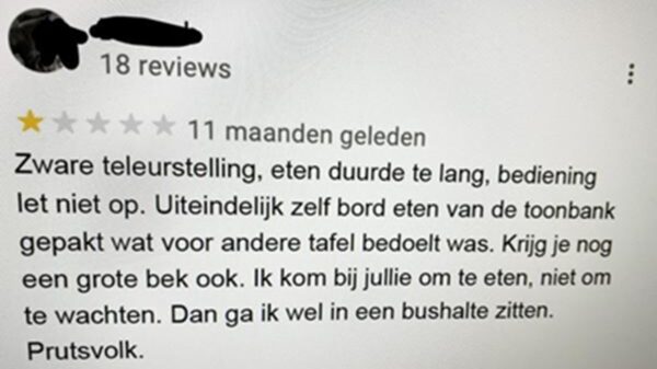 Hier weer 11 mensen die denken dat ze belangrijker zijn dan de rest
