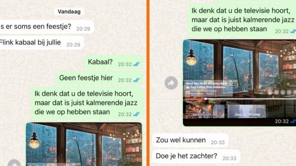 Geluidsoverlast buren muziek zorgt voor extreem verwarrend gesprek