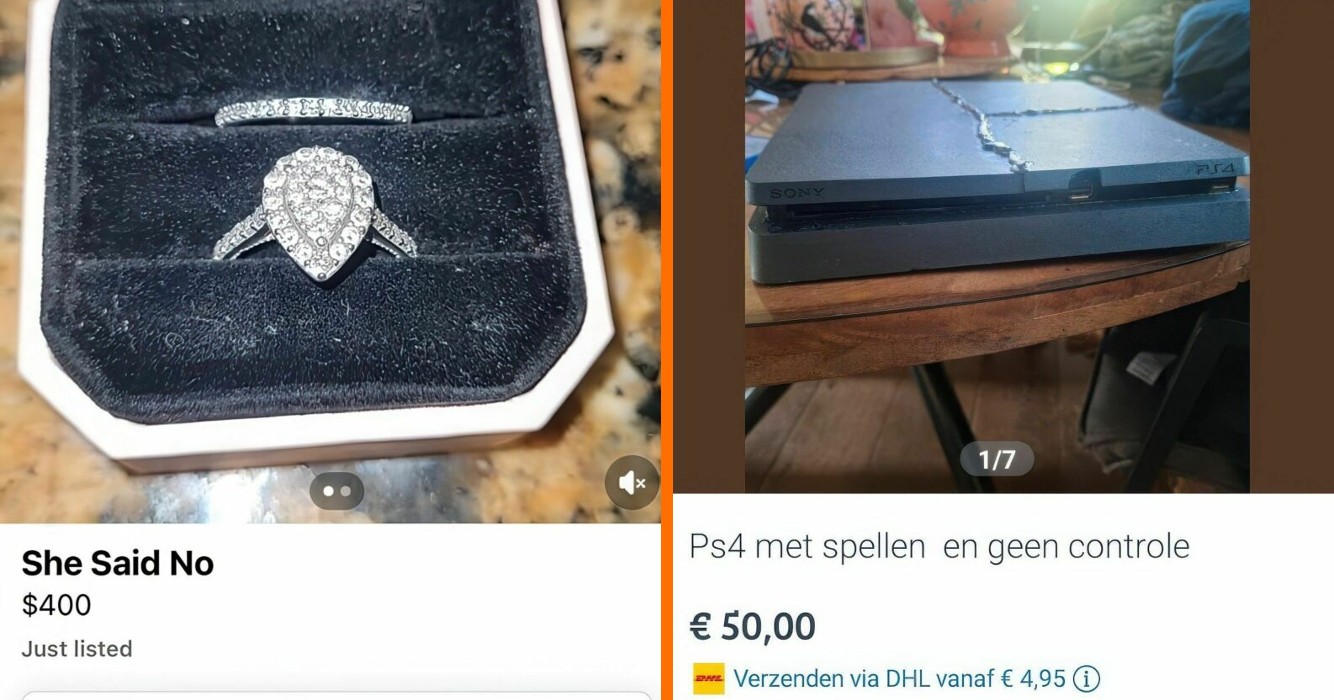 10 Marktplaatsgekkies die de schaamte ver voorbij zijn