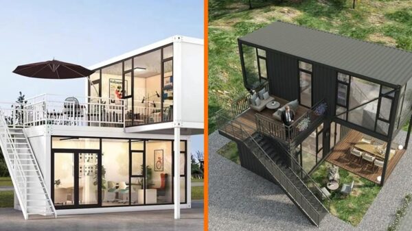 Amazon tiny house met 2-verdieping voor minder dan 30k euro te koop!