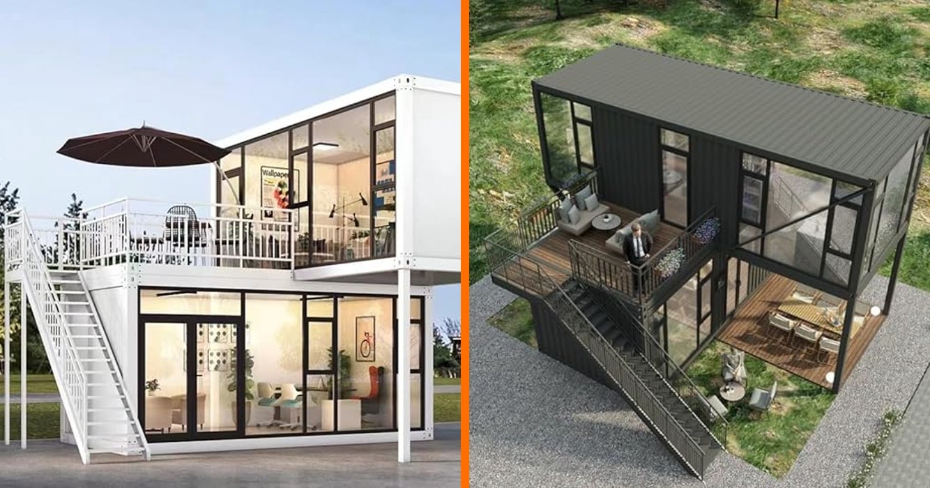 Amazon tiny house met 2-verdieping voor minder dan 30k euro te koop!