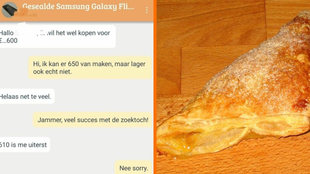 Marktplaats-gesprek over telefoon gaat na hilarische wending ineens over appelflappen