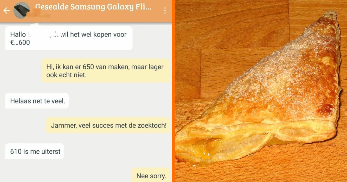 Marktplaats-gesprek over telefoon gaat na hilarische wending ineens over appelflappen