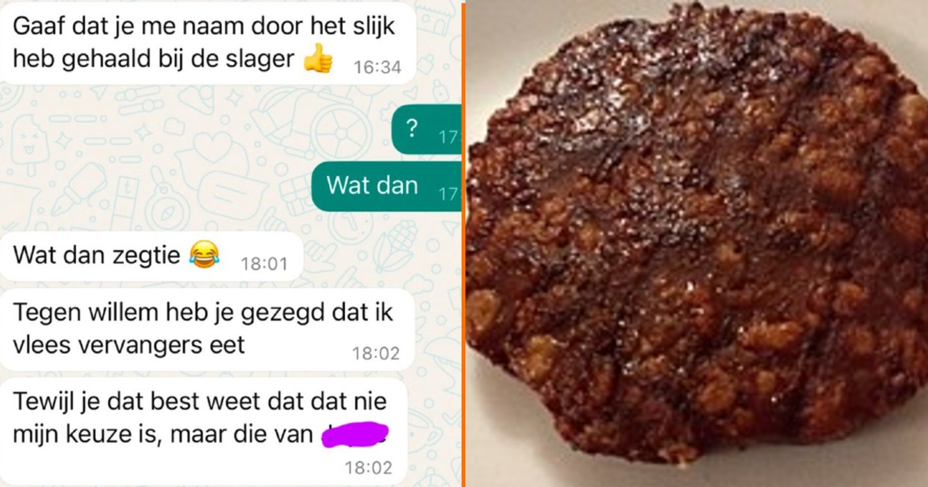 Gast pislink op maat die in dorp verkondigd dat hij wel eens vleesvervangers eet: 'Imago onherstelbaar beschadigd'