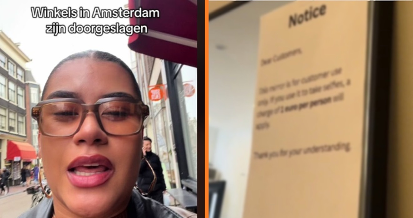 Amsterdamse kledingwinkel