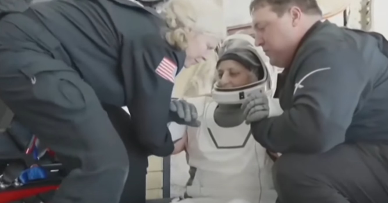 Astronauten vast in de ruimte