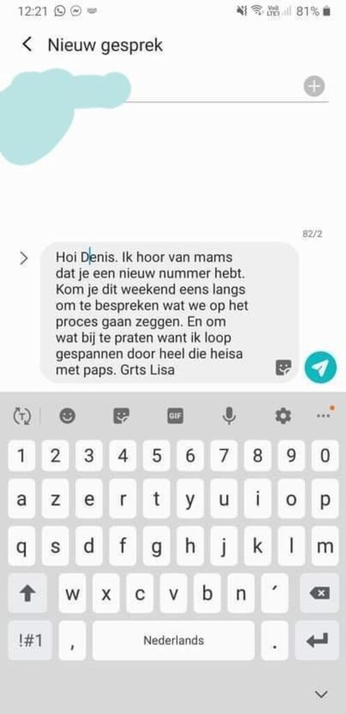 Whatsapp oplichter terugpakken