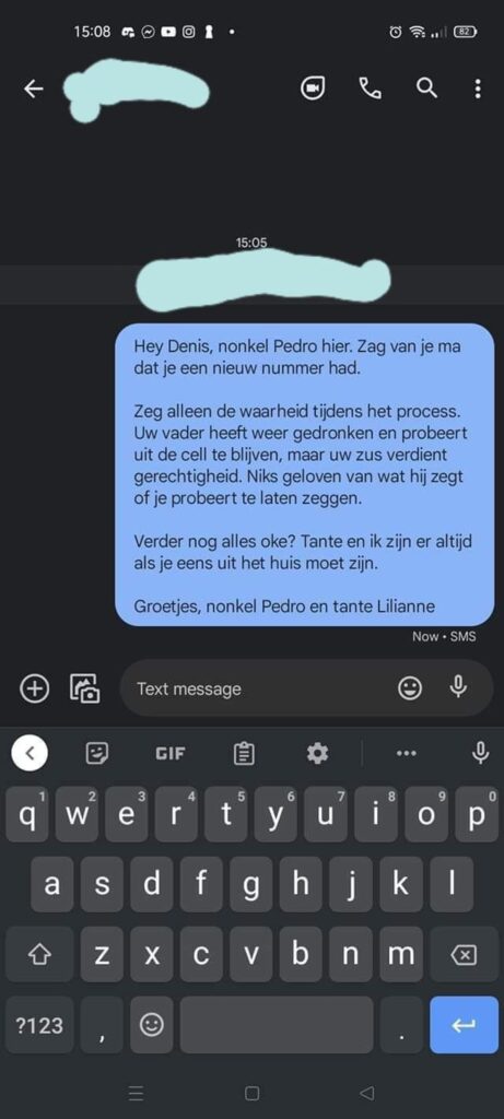 Whatsapp oplichter terugpakken