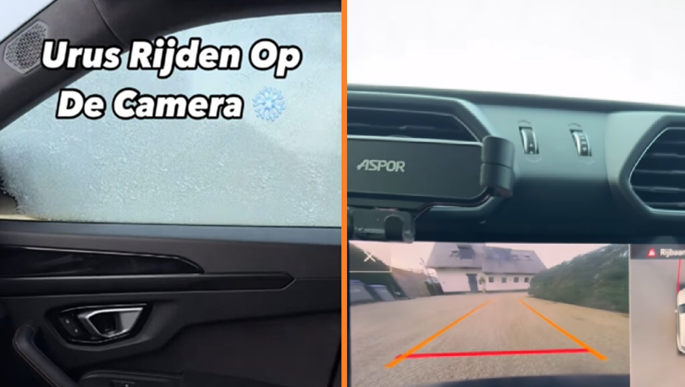 gouden Lamborghini Urus van Joel Beukers