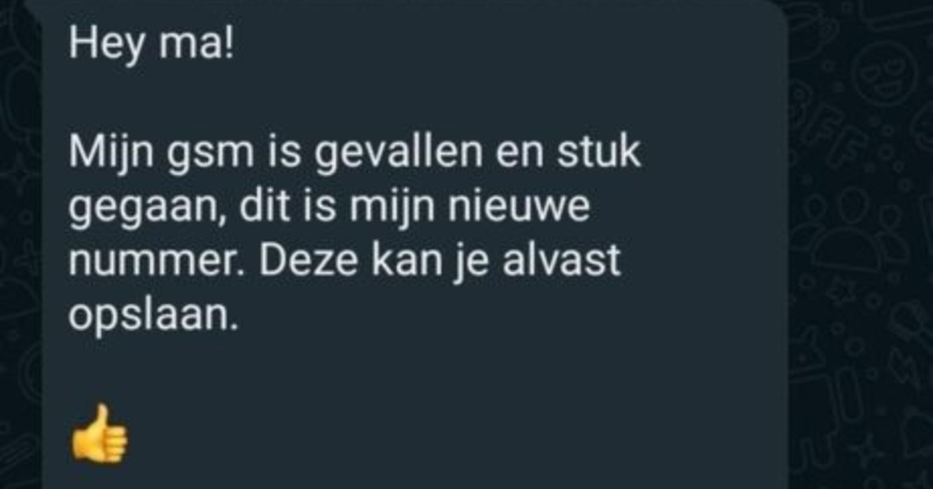 Whatsapp oplichter terugpakken