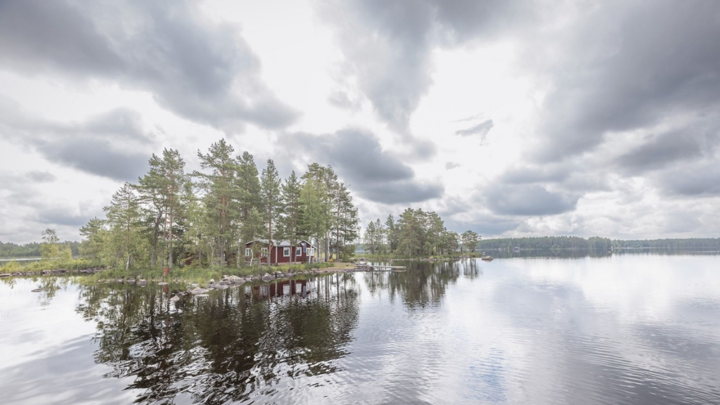 prive-eiland Zweden