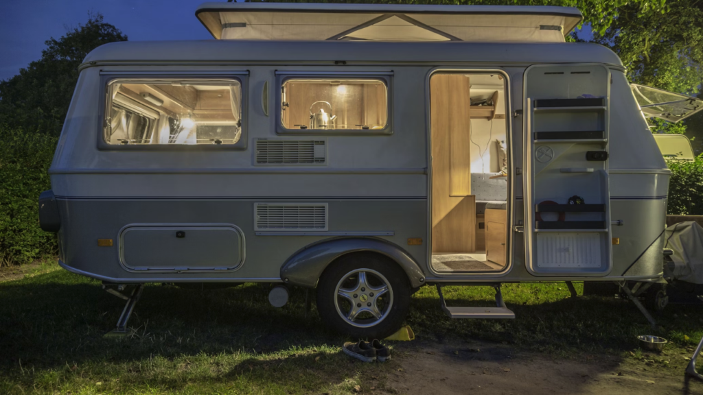 caravan of camper