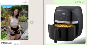 Verkering met airfryer