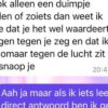 Nogal dwingend figuur trapt nog even na nadat hij wordt gedumpt door date