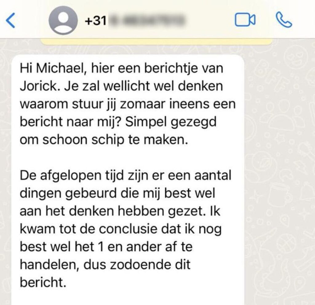 gênante gebeurtenis