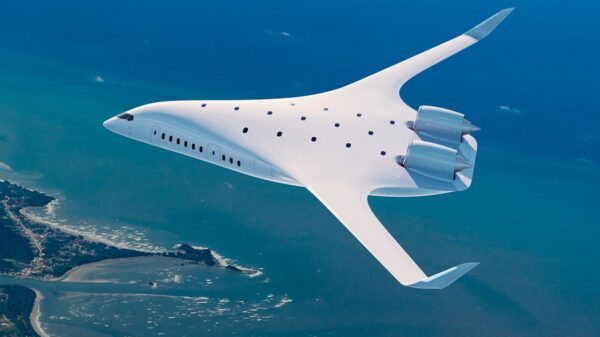 blended-wing body vliegtuig