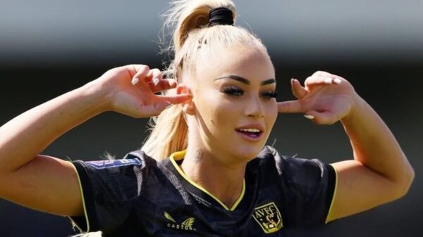 mooiste voetbalster