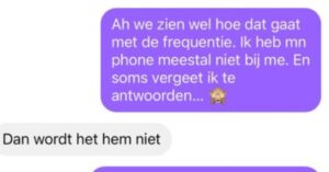 Stoere brandweerman blijkt zelf nogal snel aangebrand als Tinder-match niet snel genoeg terug appt