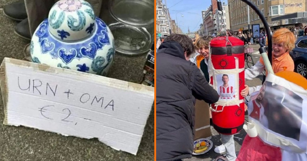 Koningsdag vrijmarkt