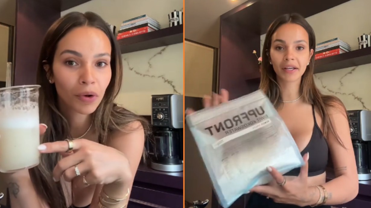 Monica Geuze probeert product te promoten maar volgers zijn massaal afgeleid: 'Iets met kokosnoten'