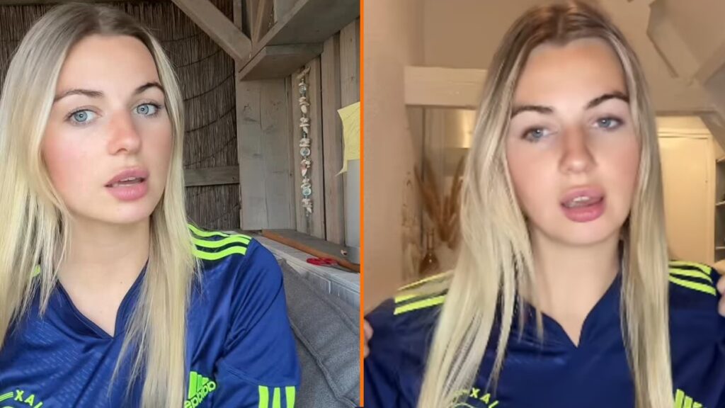 blonde Ajax fan