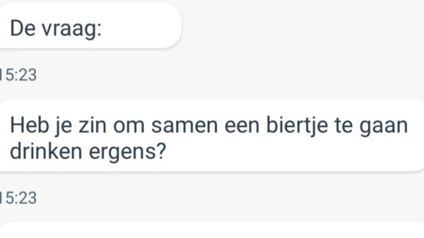 Gast die denkt dat Marktplaats Tinder is wordt ineens boos wanneer dame geen interesse heeft