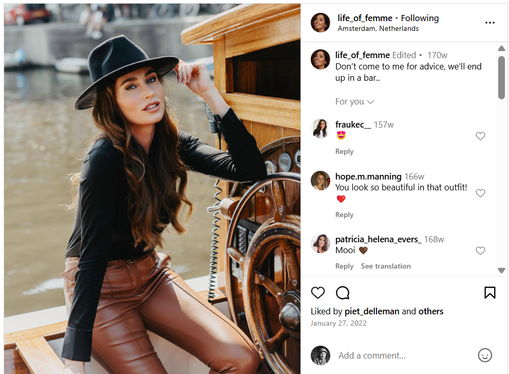 Femke MAFS Instagram