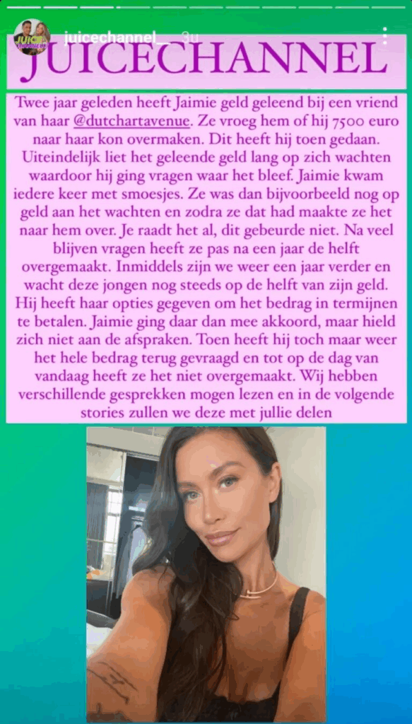 Jaimie Vaes Dubai