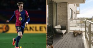 appartement van Frenkie de Jong